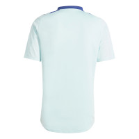adidas Spanje Trainingsshirt 2024-2026 Lichtblauw Donkerblauw Rood