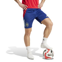 adidas Spanje Trainingsbroekje 2024-2026 Donkerblauw Rood Lichtblauw