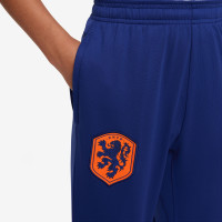 Nike Nederland Strike Trainingspak 1/4-Zip 2024-2026 Kids Blauw Oranje