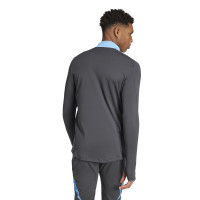 adidas Argentinië Trainingspak 1/4-Zip 2024-2026 Donkergrijs Lichtblauw Goud