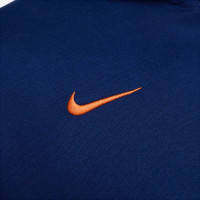 Nike Nederland Sportswear Club Hoodie 2024-2026 Blauw Oranje
