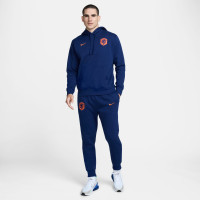 Nike Netherlands Sportswear Club Hoodie 2024-2026 Blue Orange