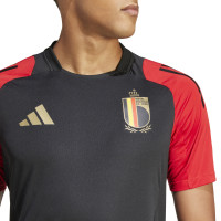 adidas België Trainingsset 2024-2026 Zwart Rood Goud