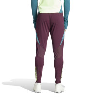 adidas Mexico Trainingsbroek 2024-2026 Bordeauxrood Donkergroen Felgroen