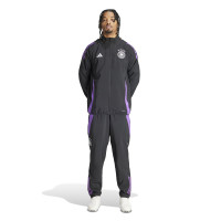 adidas Duitsland Presentatie Trainingsjack 2024-2026 Zwart Paars Wit