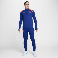 Nike Nederland Strike Elite Trainingsbroek 2024-2026 Blauw Oranje