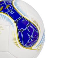 adidas Messi Club Voetbal Maat 5 Wit Blauw Goud
