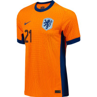 Nike Nederland F. de Jong 21 Thuisshirt Authentic 2024-2026