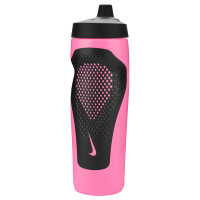 Nike Refuel Bidon Grip 710ML Roze Zwart