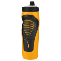 Nike Refuel Bidon Grip 710ML Oranje Zwart