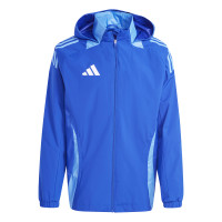 adidas Tiro 24 Competition Allweather Jas Blauw Lichtblauw