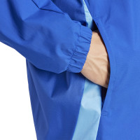adidas Tiro 24 Competition Allweather Jas Blauw Lichtblauw