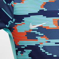 Nike Nederland Pre-Match Trainingstenue 2024-2026 Kids Blauw Wit