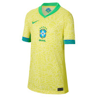 Nike Brazilië Thuisshirt 2024-2026 Kids
