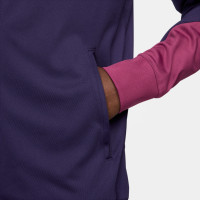Nike England Strike Full-Zip Tracksuit 2024-2026 Dark Blue Purple White