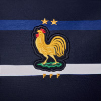 Nike France Pre-Match Training Shirt 2024-2026 Dark Blue Gold Multicolor