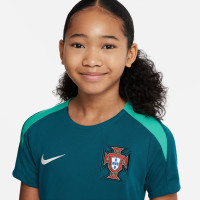 Nike Portugal Strike Trainingsshirt 2024-2026 Kids Groen Lichtgroen