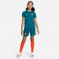 Nike Portugal Strike Trainingsshirt 2024-2026 Kids Groen Lichtgroen