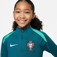 Nike Portugal Strike Trainingstrui 1/4-Zip 2024-2026 Kids Groen Lichtgroen