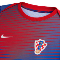 Nike Croatia Academy Pro Training Shirt 2024-2026 Red Blue