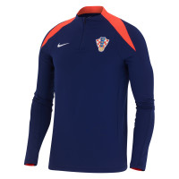 Nike Croatia Strike Training sweater 1/4-Zip 2024-2026 Dark Blue