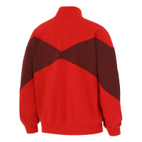 Nike Turkije Anthem Trainingspak Full-Zip 2024-2026 Rood Donkergrijs Bordeauxrood
