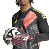 adidas Copa Club Keepershandschoenen Bordeauxrood Wit Zwart