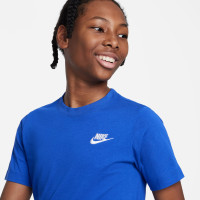 Nike Sportswear T-Shirt Kids Blauw Wit