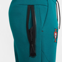 Nike Portugal Tech Fleece Joggingbroek 2024-2026 Groen Zwart
