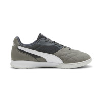 PUMA King Top Indoor Football Boots (IN) Dark Grey Grey White