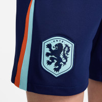 Nike Nederland Pre-Match Trainingstenue 2024-2026 Blauw Wit