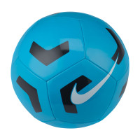 Nike Pitch Training Voetbal Maat 5 Blauw Zwart Zilver