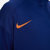 Nike Nederland Strike Trainingspak Full-Zip 2024-2026 Kleuters Blauw Oranje