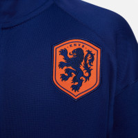 Nike Netherlands Strike Full-Zip Tracksuit 2024-2026 Preschoolers Blue Orange
