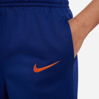 Nike Netherlands Strike Full-Zip Tracksuit 2024-2026 Preschoolers Blue Orange
