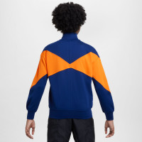 Nike Nederland Academy Pro Anthem Trainingsjack Full-Zip 2024-2026 Kids Blauw Oranje Wit