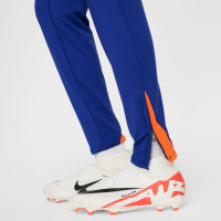 Nike Nederland Strike Trainingsbroek 2024-2026 Kids Blauw Oranje