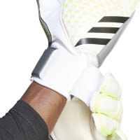 adidas Predator Match Keepershandschoenen Wit Felgeel Grijs Zwart