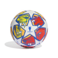 adidas Champions League Mini Voetbal Maat 1 Wit Blauw Geel Rood
