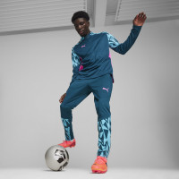 PUMA Future 7 Match Gras / Kunstgras Voetbalschoenen (MG) Roze Zwart Oranje