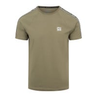 Cruyff Xicota Brand T-Shirt Olijfgroen Wit