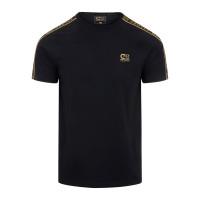 Cruyff Xicota Brand T-Shirt Zwart Goud
