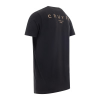Cruyff Energized T-Shirt Kids Zwart Goud