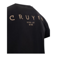 Cruyff Energized T-Shirt Kids Zwart Goud
