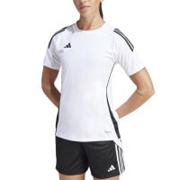 adidas Tiro 24 Trainingsshirt Dames Wit Zwart