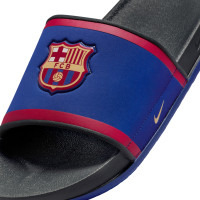 Nike FC Barcelona Slippers 2024-2025 Blauw Rood Goud