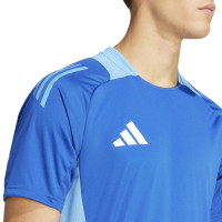 adidas Tiro 24 Competition Trainingsshirt Blauw Lichtblauw