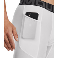 Under Armour HeatGear Sliding Pants White Black