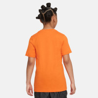 Nike Sportswear T-Shirt Kids Oranje Wit