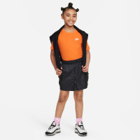 Nike Sportswear T-Shirt Kids Oranje Wit